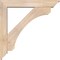 Ekena Millwork Legacy Traditional Smooth Bracket w/ Offset Brace, Douglas Fir, 5 1/2"W x 30"D x 30"H BKT0604X30X30LEC01SDF - alternate 3